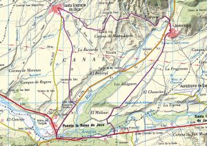 Ruta circular entre los núcleos de Santa Engracia, Javierregay y Puente la Reina