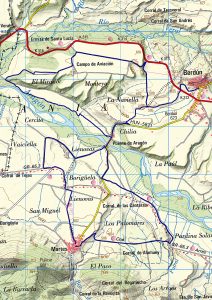 Ruta circular entre Berdún y Martes